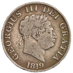 George III Half-crown Type II