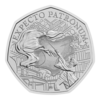 The reverse of the 2025 Harry Potter: The Patronus 50p coin.