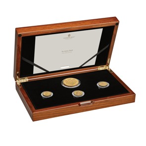 The Merlen Shield Gold Four-Coin Set