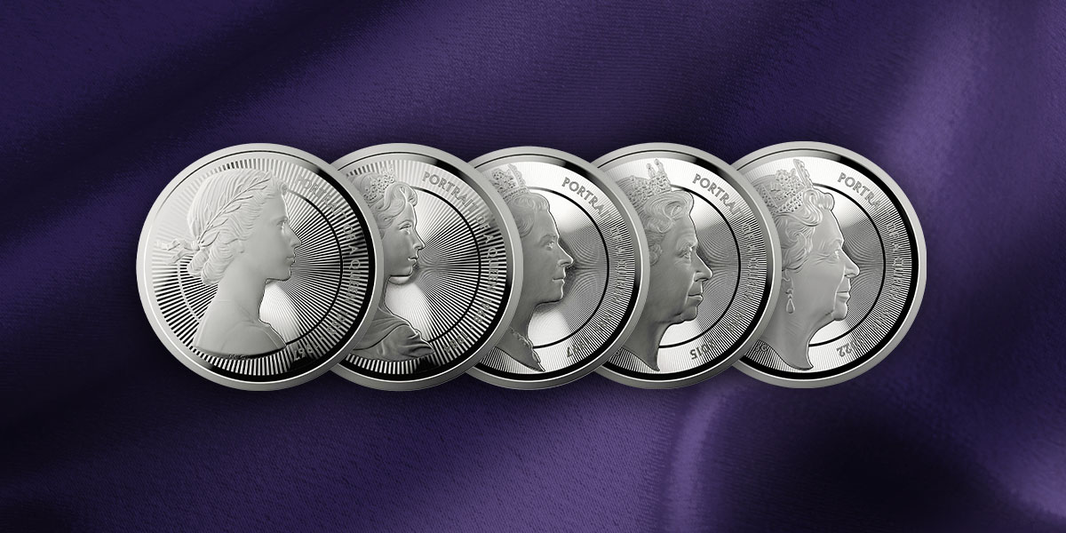 A FIVE-COIN COLLECTION