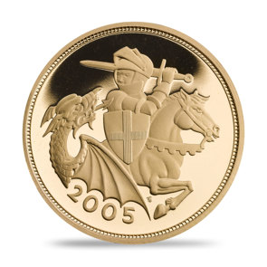 2005 Elizabeth II Gold Proof Sovereign